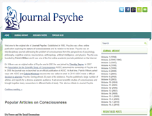 Tablet Screenshot of journalpsyche.org